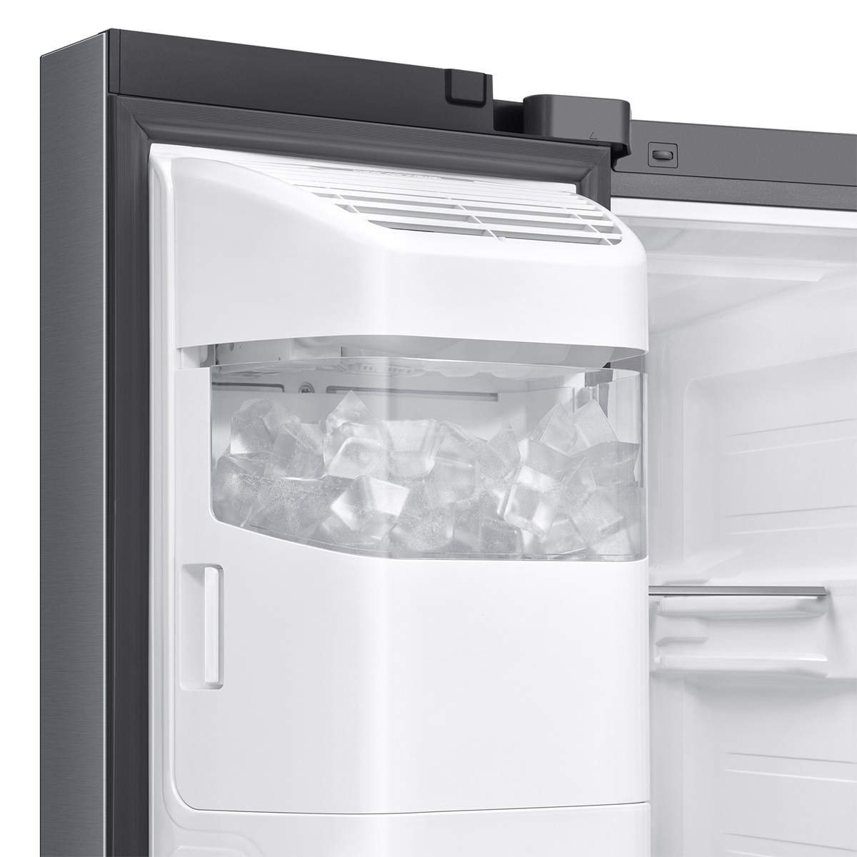Frigorífico Americano Samsung Bespoke AI 178cm Balda Botellero 621L Clase E Inox RS90F64EETEF Inox-16