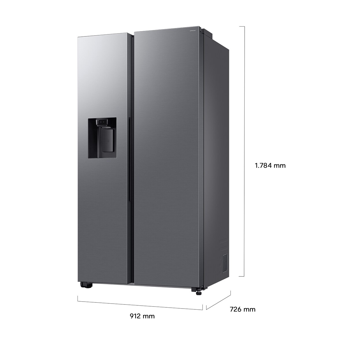 Frigorífico Americano Samsung Bespoke AI 178cm All Around Cooling 640L Clase D Inox RS70F65KDTEF Inox-3