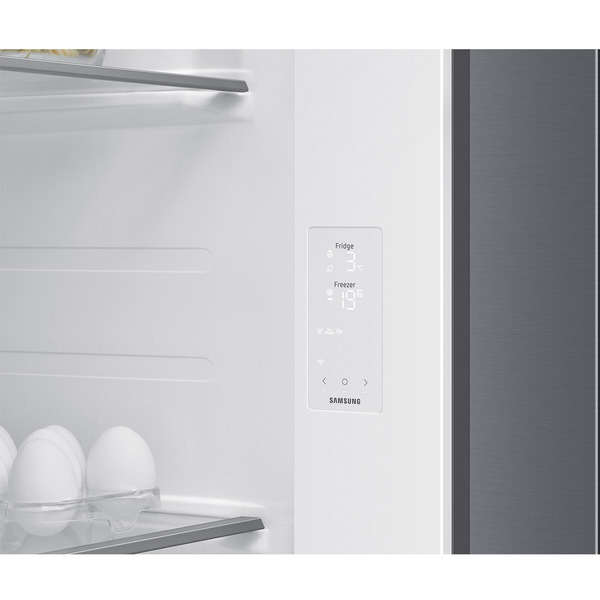 Frigorífico Americano Samsung Bespoke AI 178cm All Around Cooling 640L Clase D Inox RS70F65KDTEF Inox-13