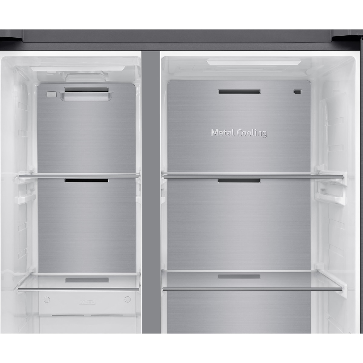 Frigorífico Americano Samsung Bespoke AI 178cm All Around Cooling 640L Clase E Inox RS70F64KETEF Inox-12