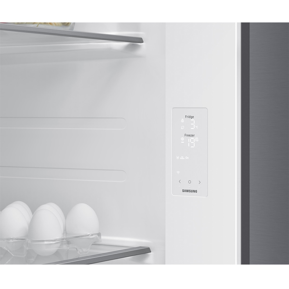 Frigorífico Americano Samsung Bespoke AI 178cm All Around Cooling 640L Clase E Inox RS70F64KETEF Inox-15