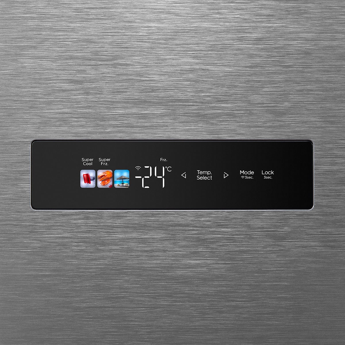 Frigorífico americano Midea Total No Frost - MDRS791MIE46 Inox Brillante-7