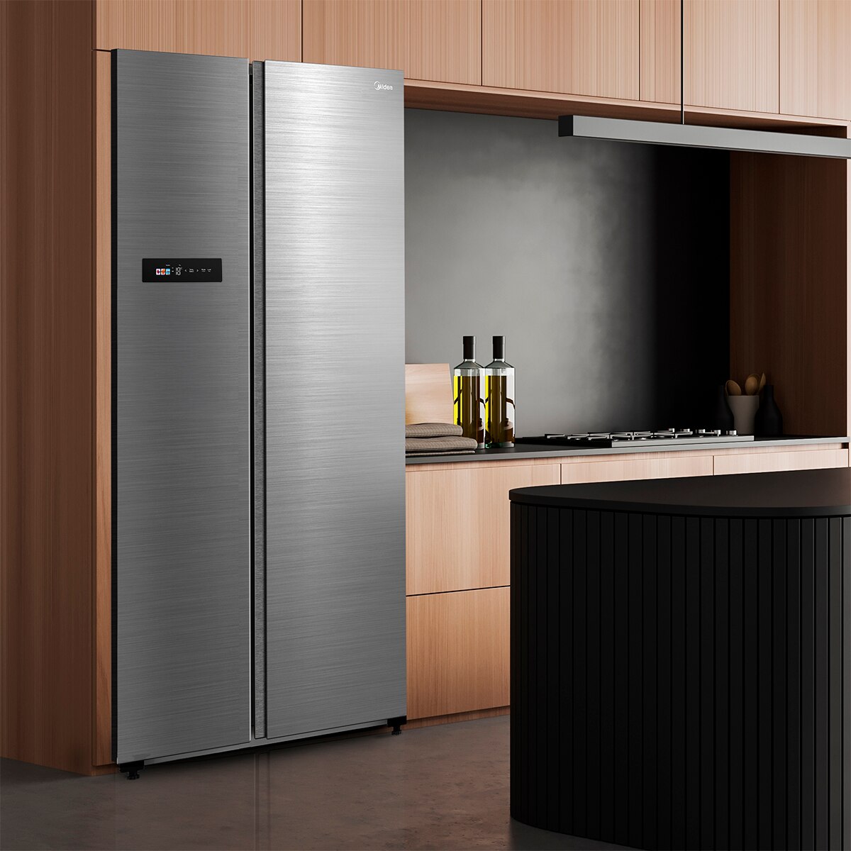 Frigorífico Americano Midea MDRS791MIE46 No Frost e de 177,5 cm - Inox Inox Brilhante-18