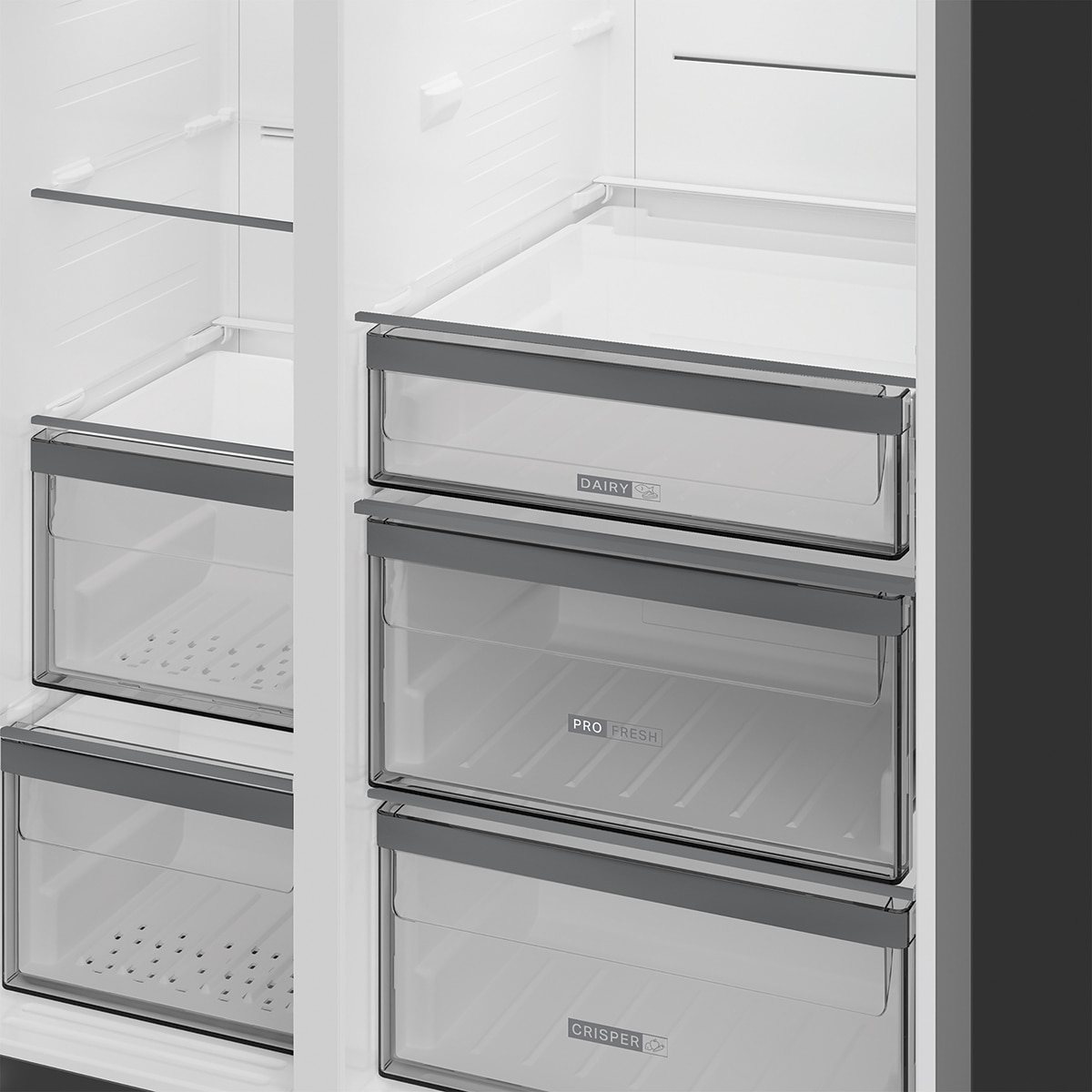Frigorífico americano Whirlpool Dual No Frost, Dispensador - WHG2 6574W X5E 4