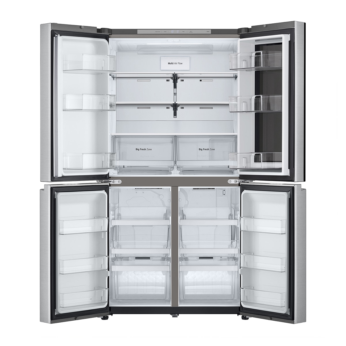 Frigorífico americano LG , Total No Frost, Multi Air Flow- GMV960MBDE Acero antihuellas-9