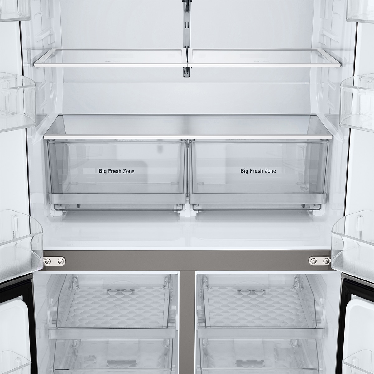 Frigorífico americano LG , Total No Frost, Multi Air Flow- GMV960MBDE Acero antihuellas-11