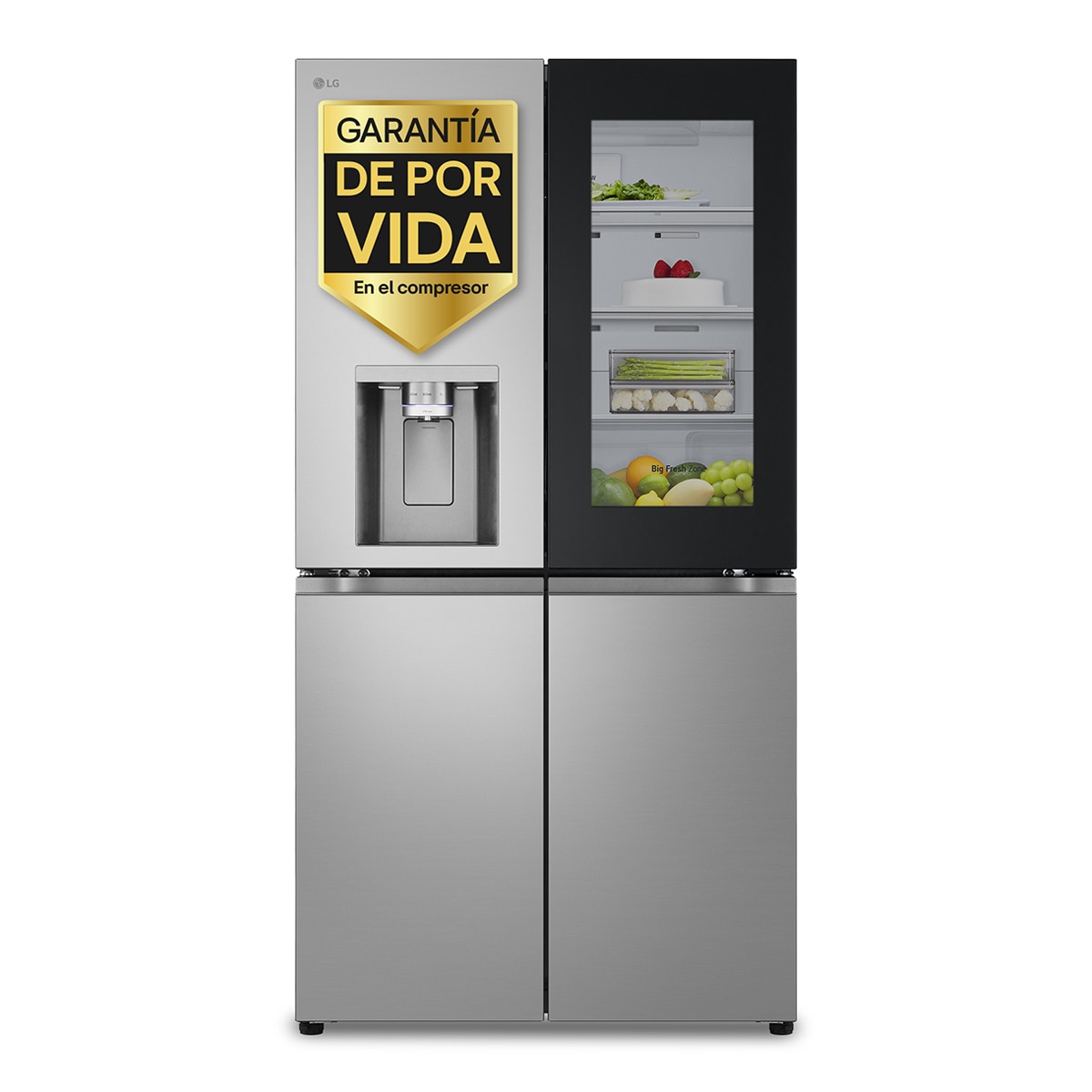 LG – Frigorífico americano LG, InstaView – GMK960PY2E.