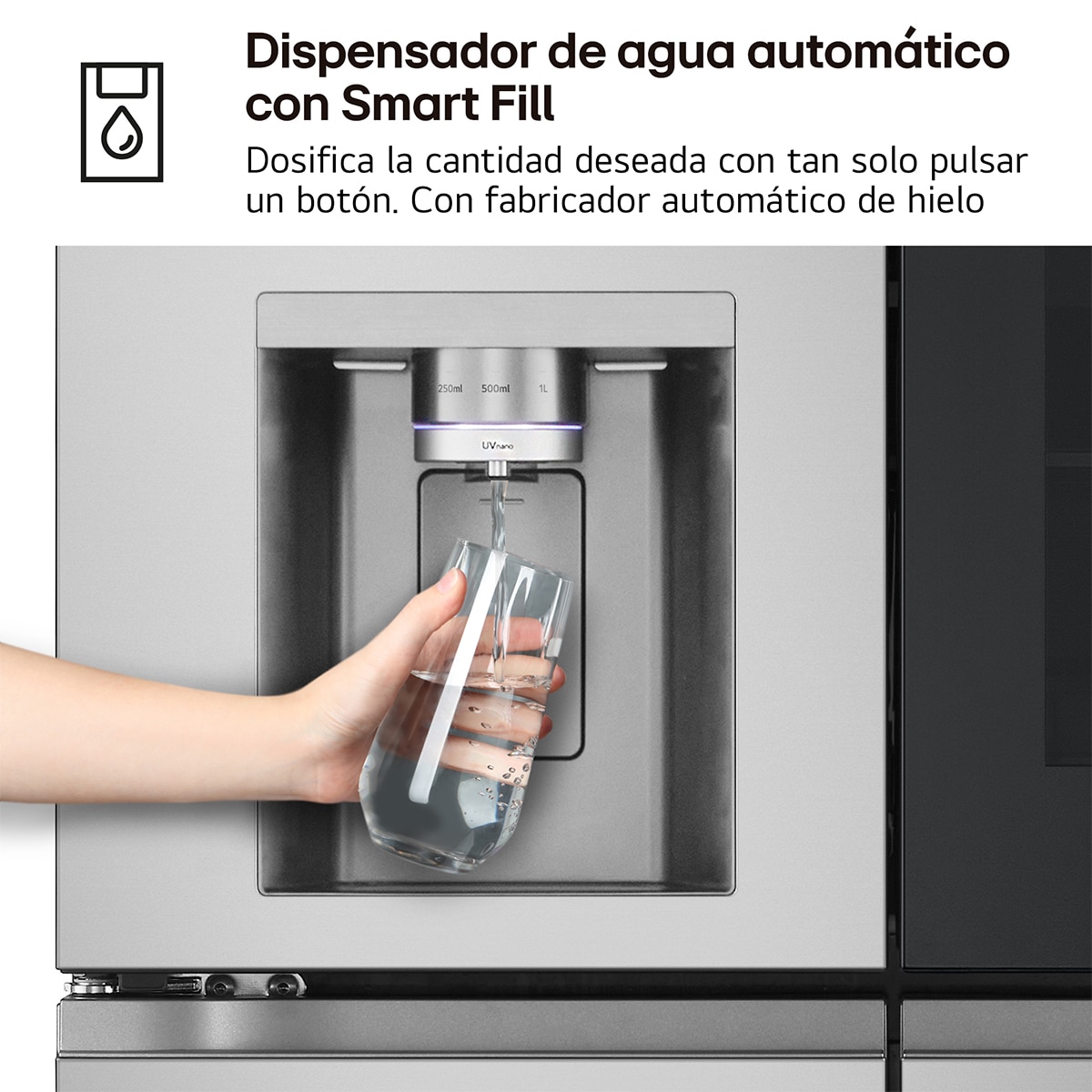 Frigorífico americano LG, InstaView - GMK960PY2E Inox-7
