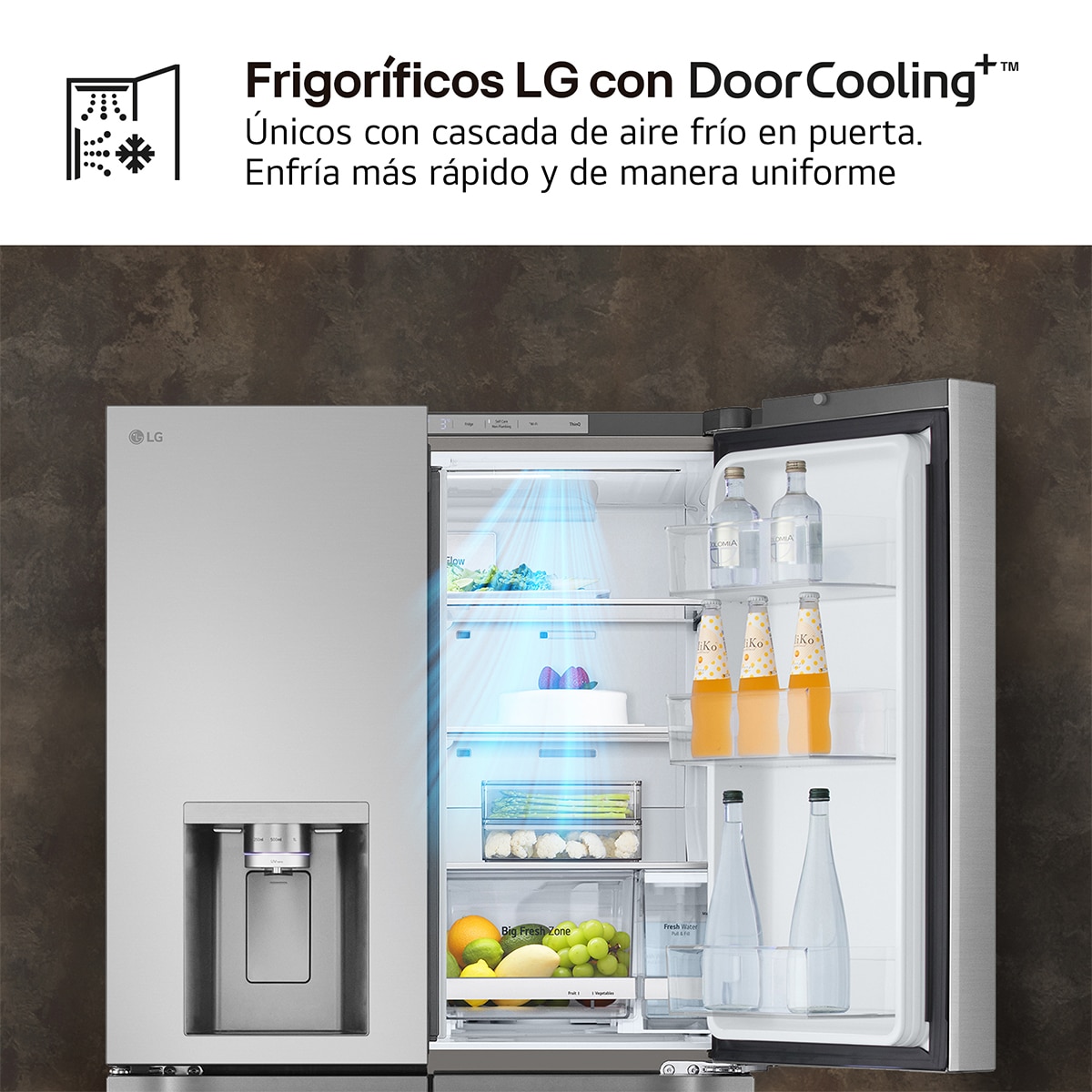 Frigorífico americano LG, Door Cooling - GMF961PY3E Inox-4