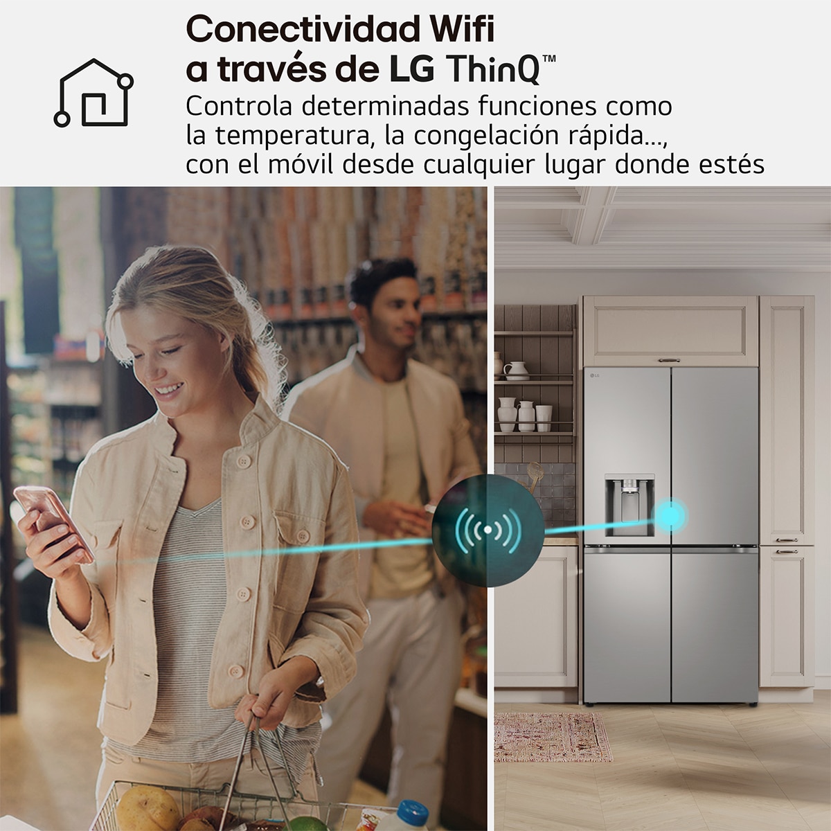 Frigorífico americano LG, Door Cooling - GMF961PY3E Inox-11