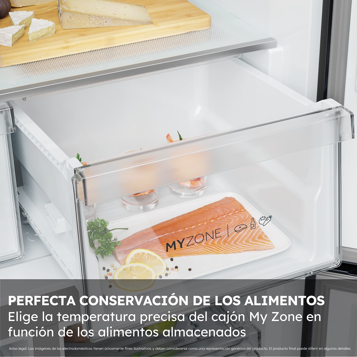Frigorífico Americano Haier Total No Frost - Cube 90 Series 5 SH5CREH209MP 12