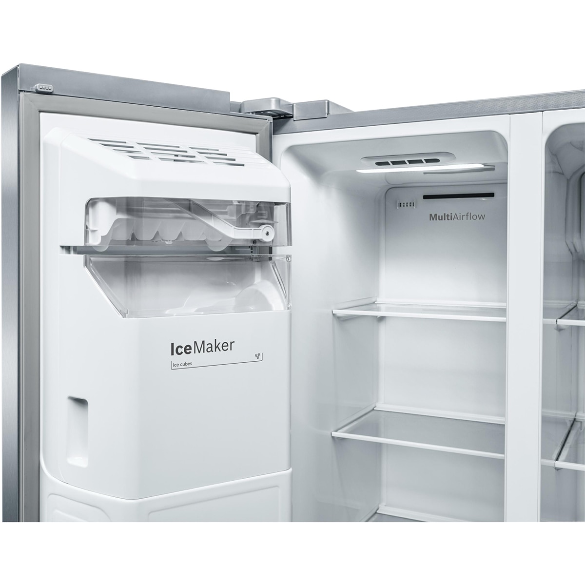 Frigorífico americano Bosch Dispensador Total NoFrost - KAD93AIDP Acero antihuellas-8