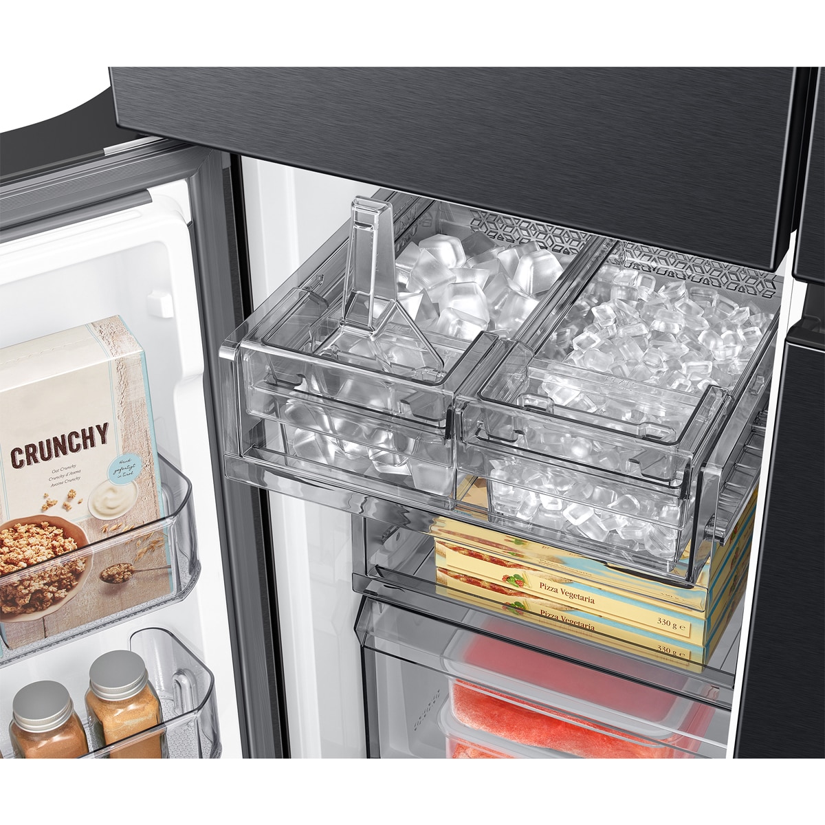 Frigorífico French Door Samsung AI Family Hub™  183cm Triple Cooling Plus™ 636 L - RF65DG9H0EB1EF Grafito-14