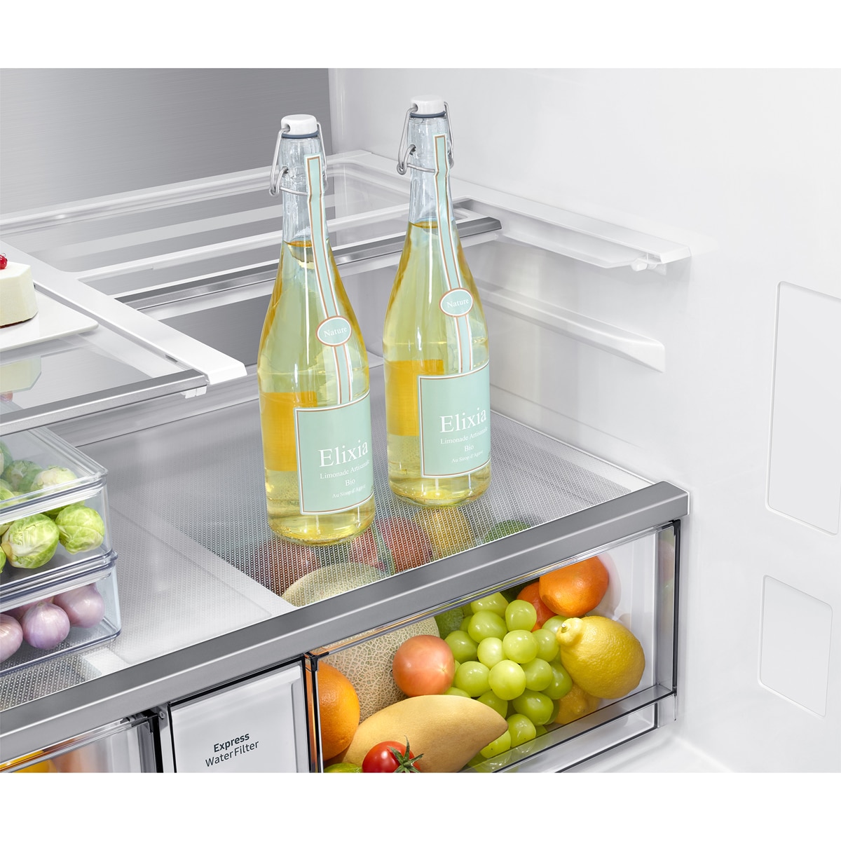 Frigorífico French Door Samsung AI Family Hub™  183cm Triple Cooling Plus™ 636 L - RF65DG9H0EB1EF Grafito-15