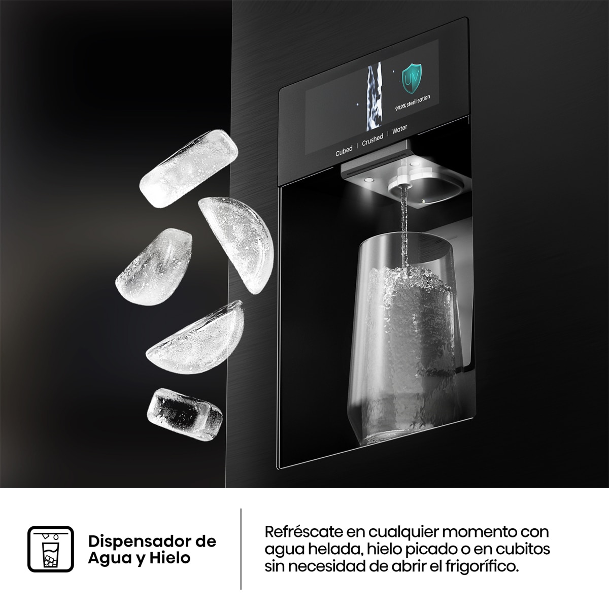 Frigorífico Americano Hisense 4 Puertas, Total No Frost -RQ600P7SKE Negro-10