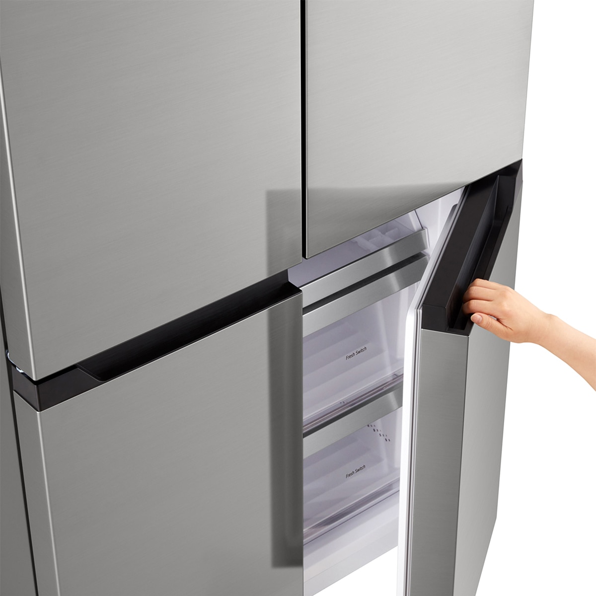 Imagen 9 de Frigorífico americano LG Total No Frost, Multi Air Flow - GMM42PYBEH - Acero inoxidable antihuellas Acero inoxidable antihuellas