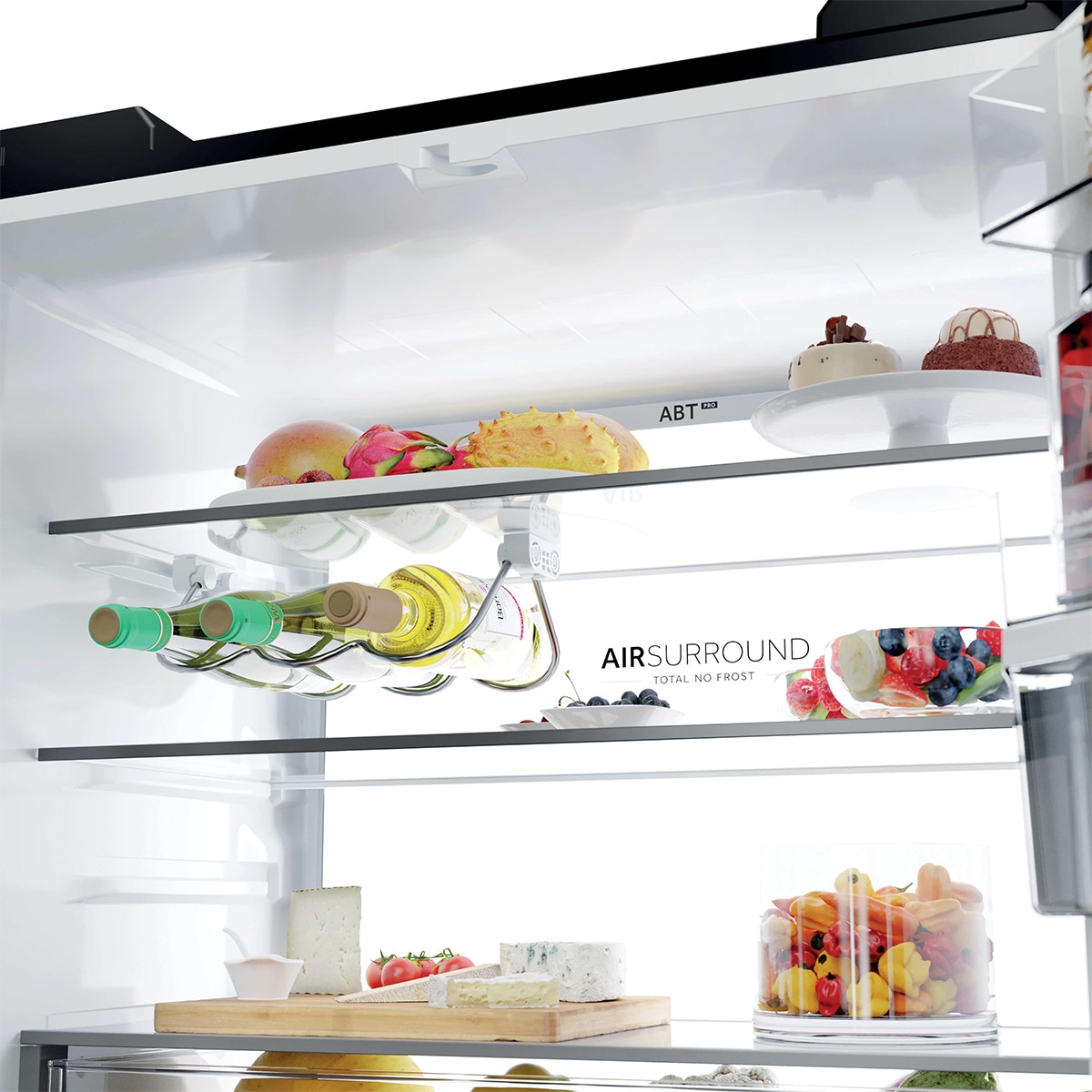 Frigorífico Americano Haier Total No Frost Cube 83 Series 7 - HCKR7819DWGB Negro-9