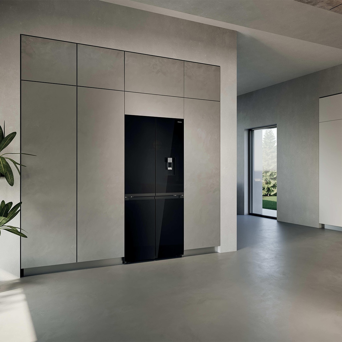 Frigorífico Americano Haier Total No Frost Cube 83 Series 7 - HCKR7819DWGB Negro-12