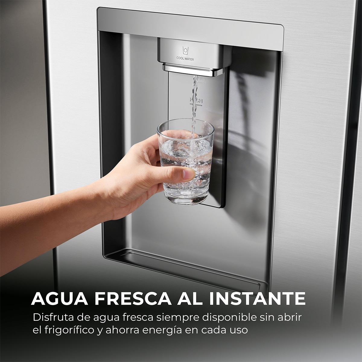 Frigorífico Americano Haier Total No Frost Rise - HCR58S18CWMM - Inox Inox-10