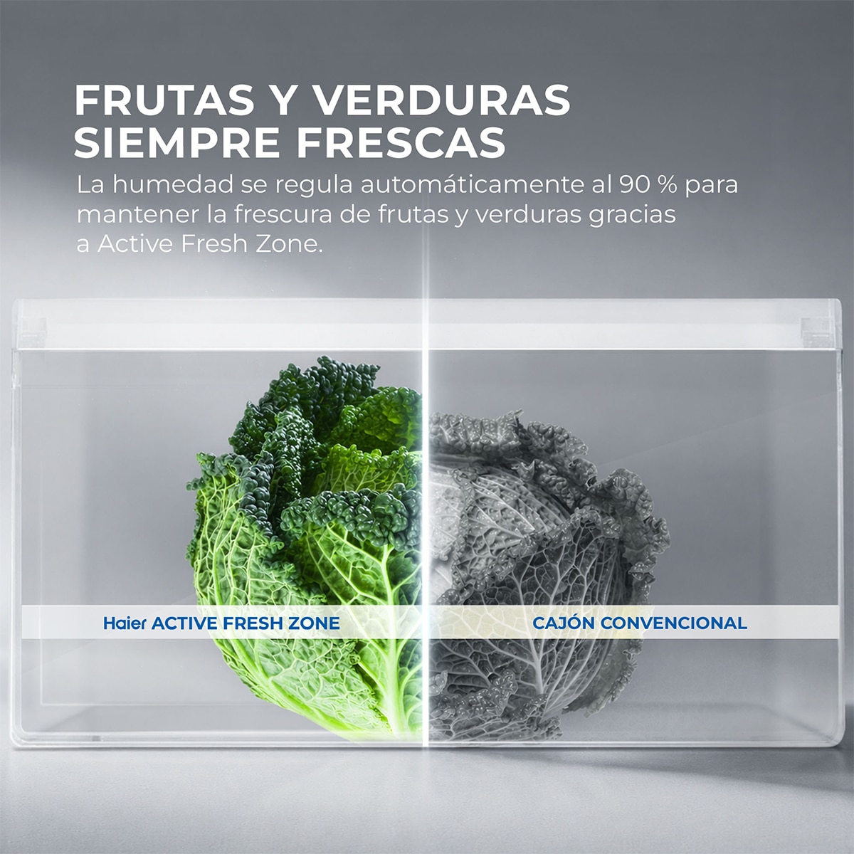 Frigorífico Americano Haier Total No Frost Rise - HCR58S18CWMM - Inox Inox-11