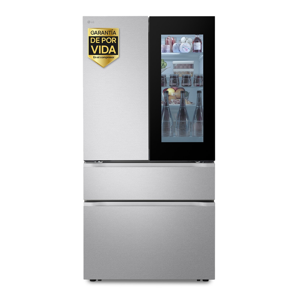 LG - Frigorífico americano LG InstaView™ - GMVW50DDMB.