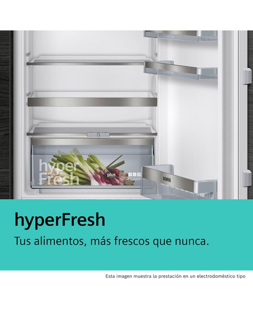 Frigorífico integrable Combi Siemens hyperFresh Plus - KI86SAFE0