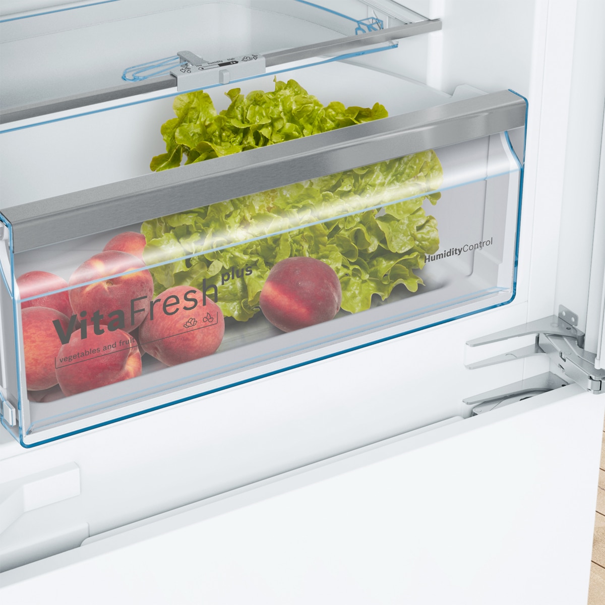 Frigorífico combi integrable Bosch VitaFresh- KIS86AFE0 - Blanco Blanco-4