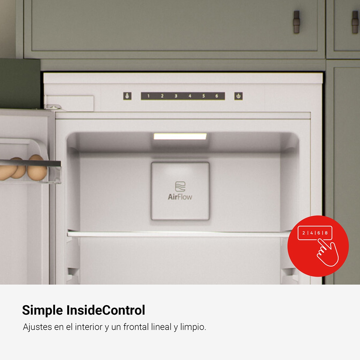 Frigorífico de 1 Porta Encastrável Fagor 3FIB-1725 com Porta Reversível e de 177,6 cm - Branco Branco-6