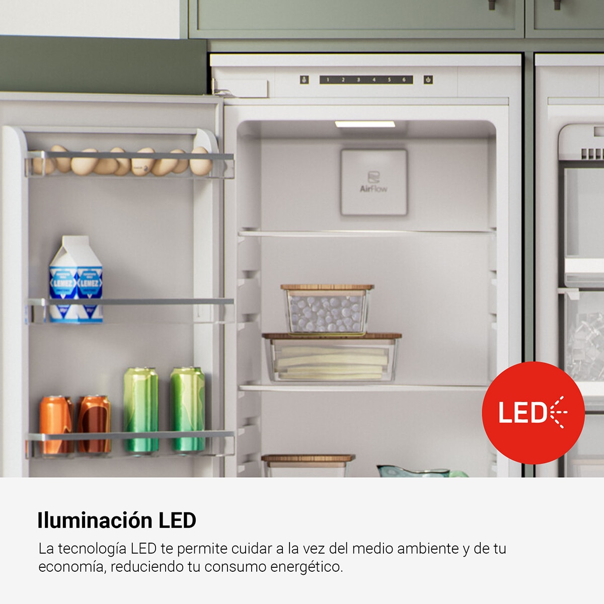 Frigorífico de 1 Porta Encastrável Fagor 3FIB-1725 com Porta Reversível e de 177,6 cm - Branco Branco-12