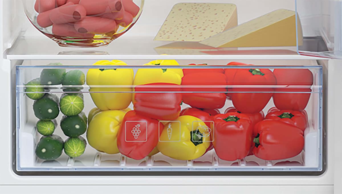 Frigorífico combi integrable Beko Neo-Frost Dual Cooling - BCSA285K4SN 4