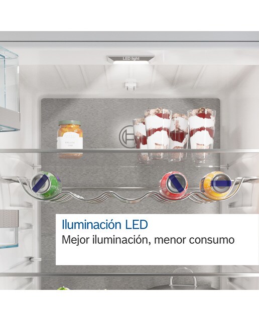 Frigorífico Combinado Encastrável Bosch Serie 6 KIN86ADD0 NoFrost, EcoAirflow e VitaFresh XXL 0 °C de 177,2 cm - Branco 2