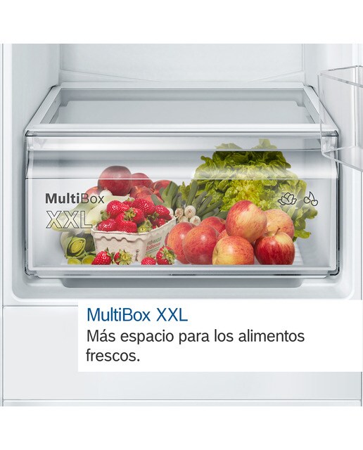 Frigorífico Combinado Encastrável Bosch Serie 6 KIN86ADD0 NoFrost, EcoAirflow e VitaFresh XXL 0 °C de 177,2 cm - Branco 4