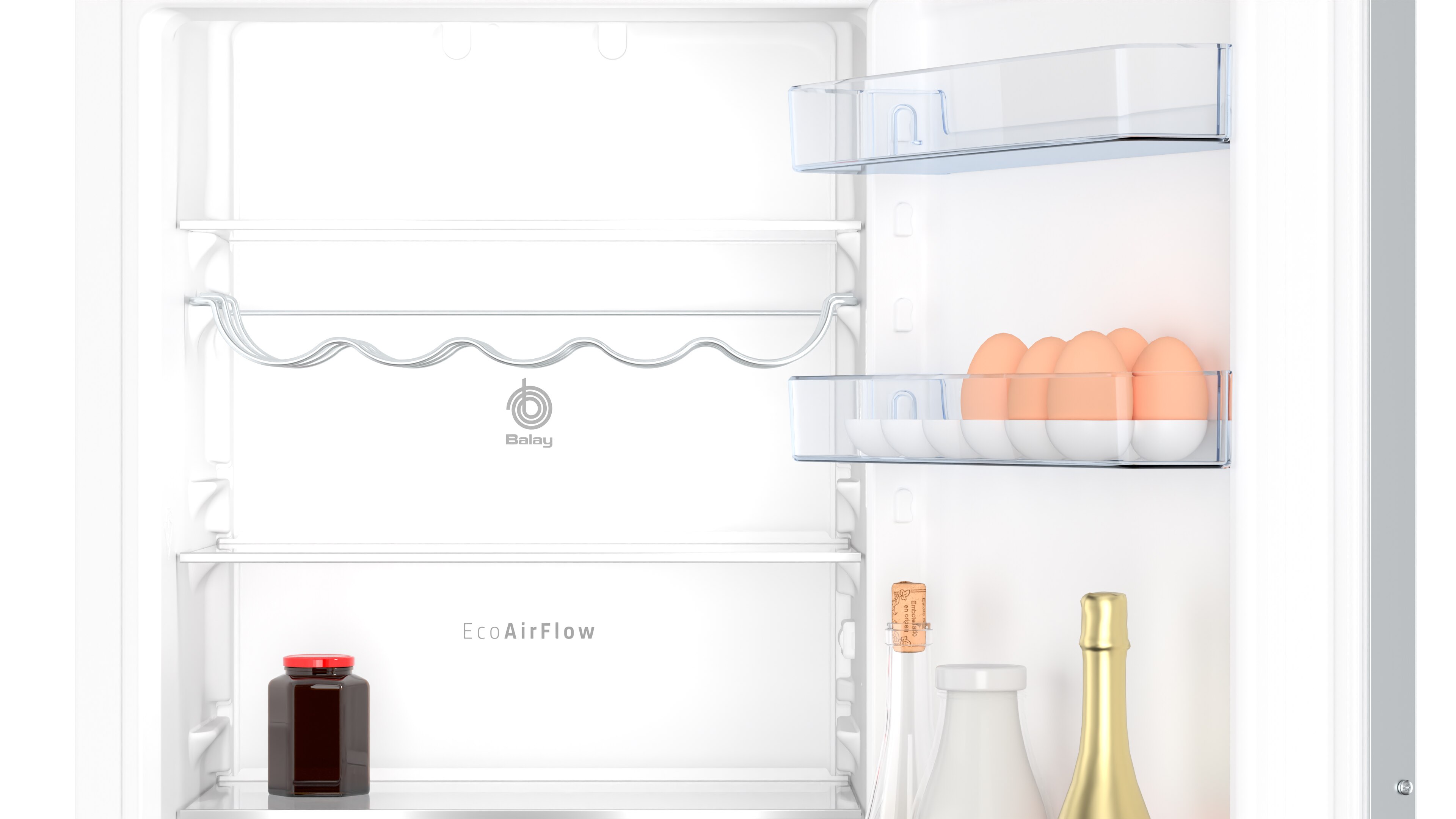 Frigorífico combi integrable Balay No Frost -3KID767F 4