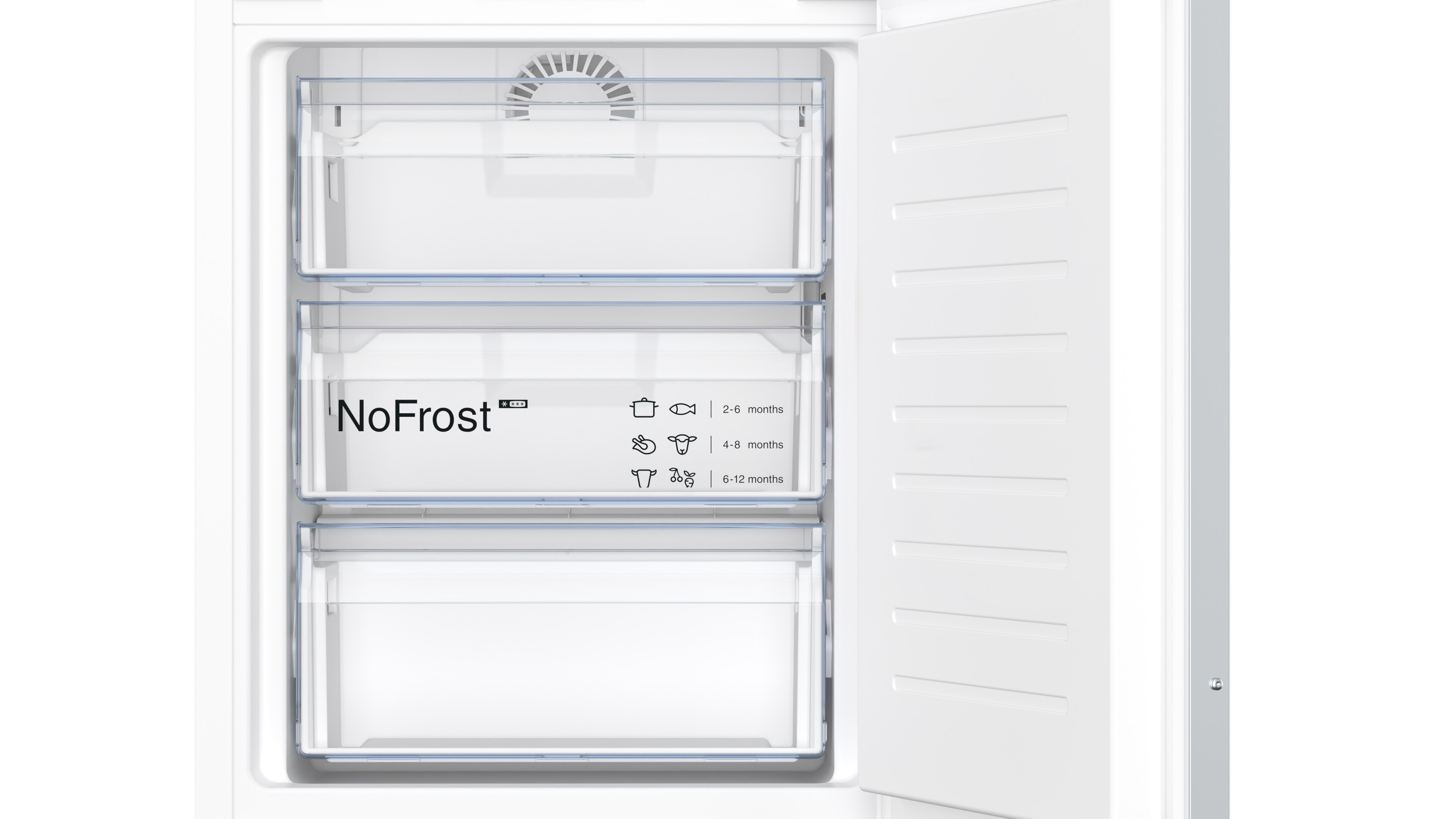 Frigorífico combi integrable Balay No Frost -3KID767F 6