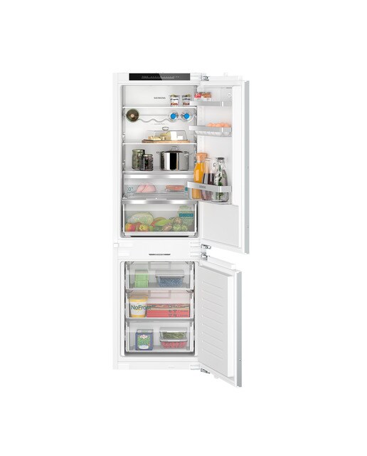 Imagem 0 de Frigorífico Combinado Encastrável Siemens iQ500 KI86NADD0 NoFrost com Sistema SoftClose e de 177,2 cm - Branco