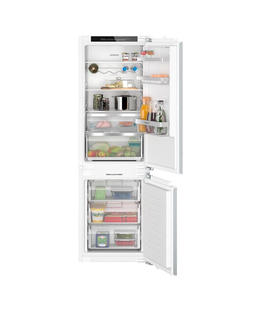 Frigorífico Combinado Encastrável Siemens iQ500 KI86NADD0 NoFrost com Sistema SoftClose e de 177,2 cm - Branco Branco-2