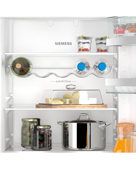 Frigorífico Combinado Encastrável Siemens iQ500 KI86NADD0 NoFrost com Sistema SoftClose e de 177,2 cm - Branco Branco-6