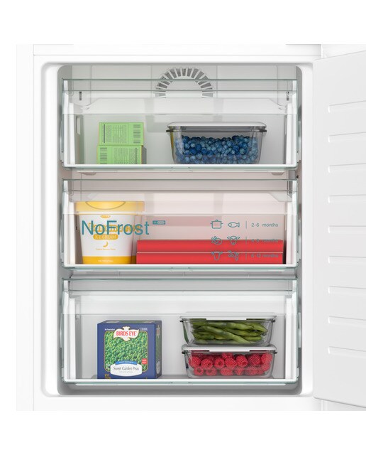 Frigorífico Combinado Encastrável Siemens iQ500 KI86NADD0 NoFrost com Sistema SoftClose e de 177,2 cm - Branco Branco-7