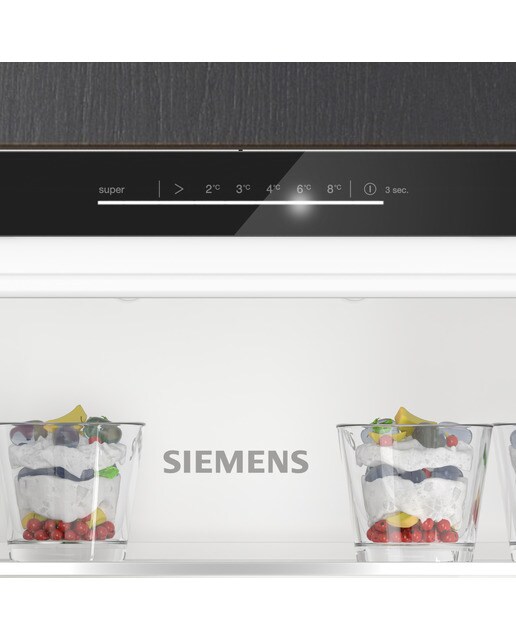 Frigorífico Combinado Encastrável Siemens KI41RADD1 com SoftClose Branco-3