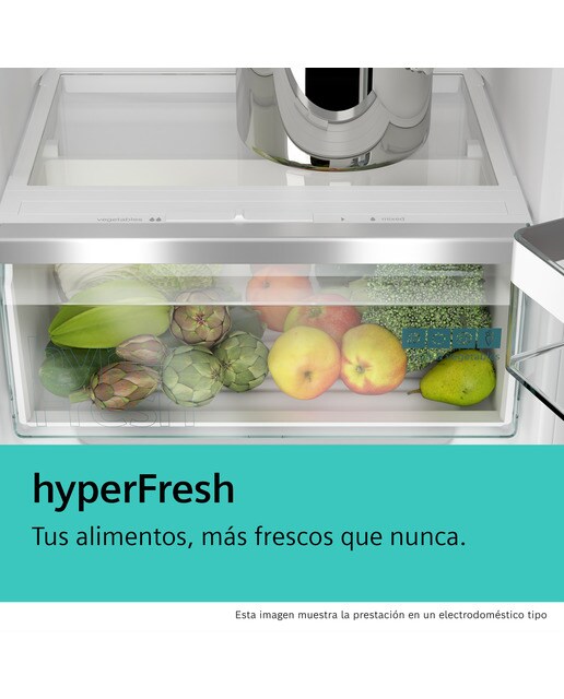 Frigorífico Combinado Encastrável Siemens KI41RADD1 com SoftClose Branco-7