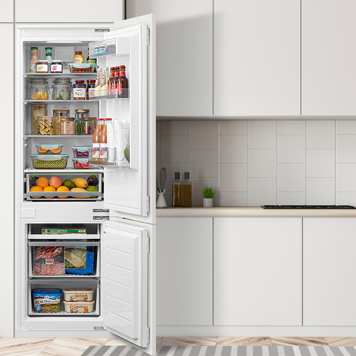 Frigorífico Combinado Encastrável Midea MDRE353FGE01 Total NoFrost e de 178,5 cm 9