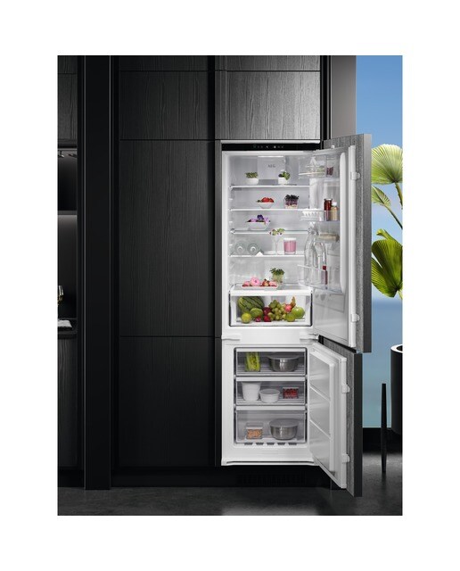 Frigorífico Combinado Encastrável AEG Série 7000 OSC7G181ES Congelador NoFrost, GreenZone Dynamic Air de 177,2 cm - Branco Branco-4