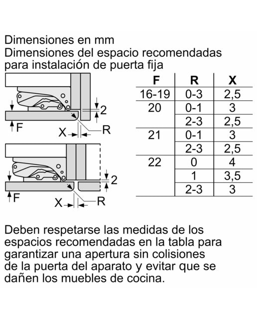 Frigorífico Combinado Encastrável Siemens KI96NVFD0 No Frost 16
