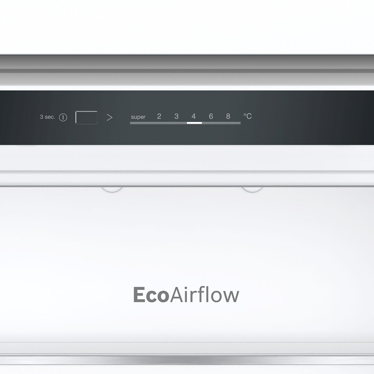 Frigorífico Combinado Encastrável Bosch Série 4 KIV86VSE0 VitaFresh XXL e LowFrost e de 177,2 cm - Branco Branco-4