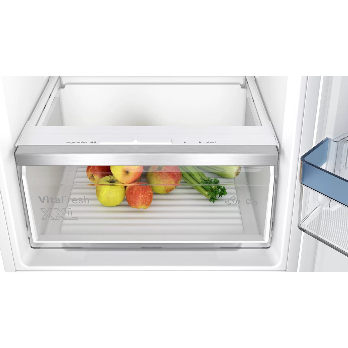 Frigorífico Combinado Encastrável Bosch Série 4 KIV86VSE0 VitaFresh XXL e LowFrost e de 177,2 cm - Branco Branco-5