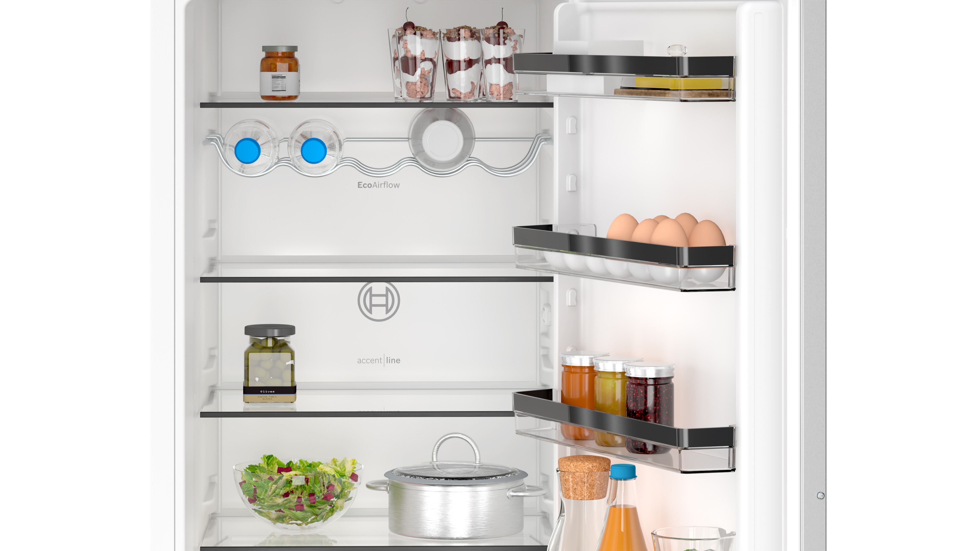 Frigorífico Combinado Encastrável Bosch Serie 4 KIN96VFD0 No Frost de 193,5 cm Branco-5