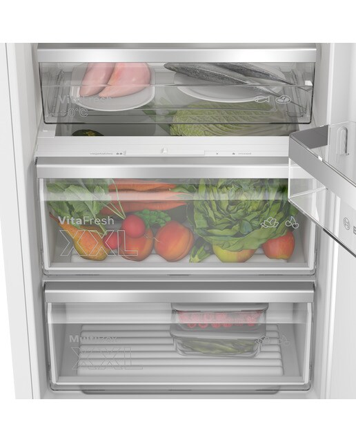 Frigorífico de 1 Porta Encastrável Bosch Serie 6 KIR81ADD0 VitaFresh, Fecho Softclose e de 177,5 cm - Branco Branco-5