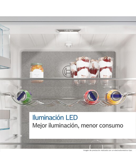 Frigorífico de 1 Porta Encastrável Bosch Serie 6 KIR81ADD0 VitaFresh, Fecho Softclose e de 177,5 cm - Branco Branco-7