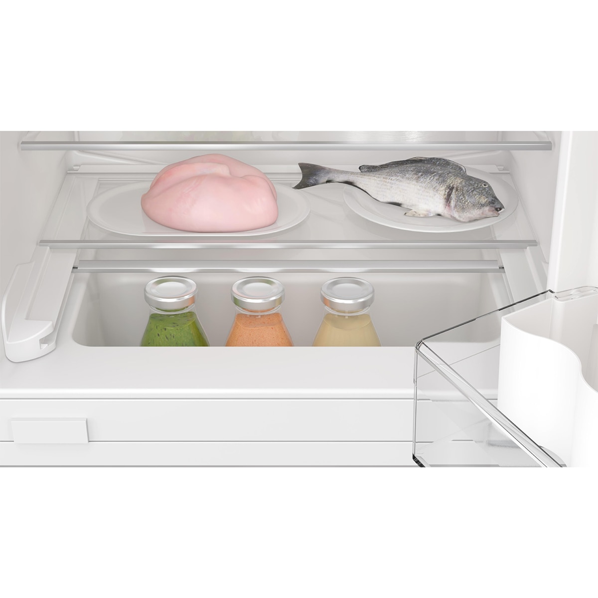 Frigorífico mini integrable Bosch - KUL22VFD0 - Blanco Blanco-5