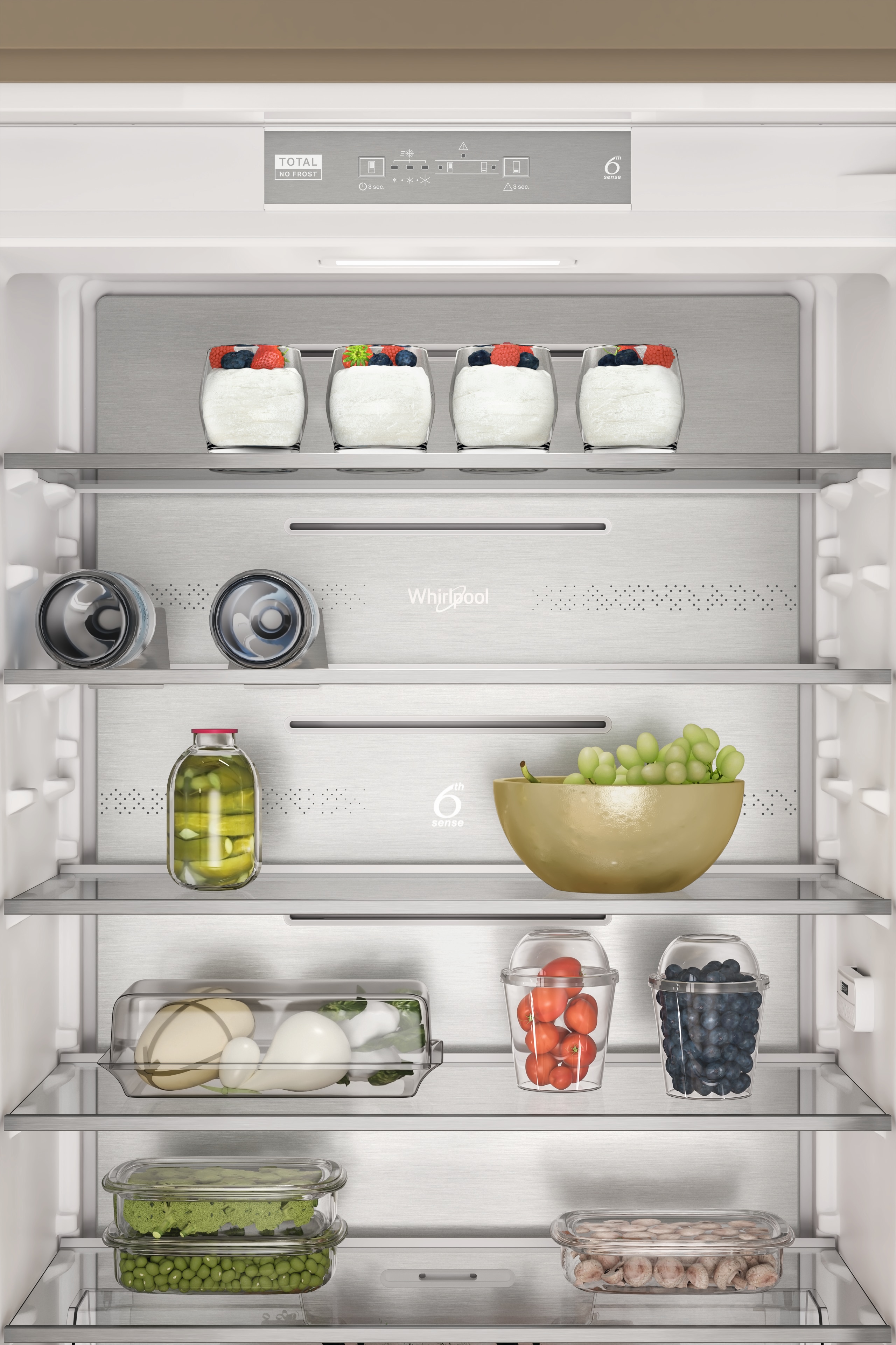 Imagen 7 de Frigorifico combi integrable Whirlpool Total No Frost - WH SP70 T121 - Blanco Blanco